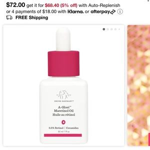 Drunk Elephant A-Gloei Retinol Oil
